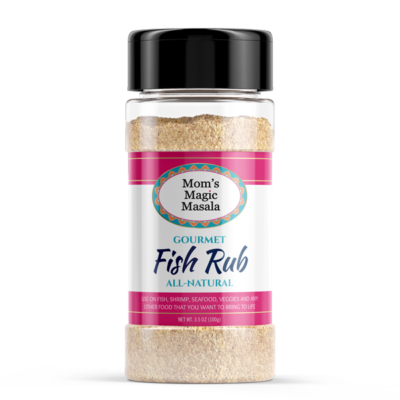 All-Natural Gourmet Fish Rub
